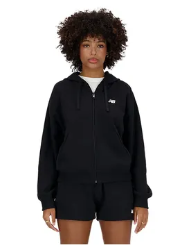 Sweat-shirt à Zip Sport Essentials French Terry Black S