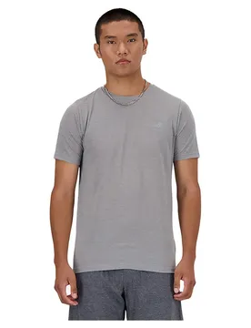 T-shirt à Manches Courtes Sport Essentials Heathertech Athletic Grey Heather L