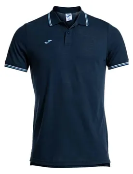 Polo à Manches Courtes Confort Classic Navy / Sky Blue 2XL