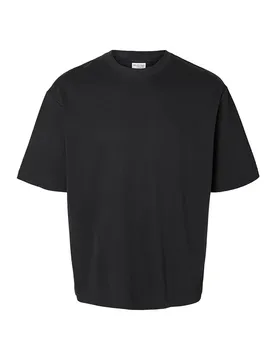 T-shirt à Manches Courtes Oscar Relax Fit Black L