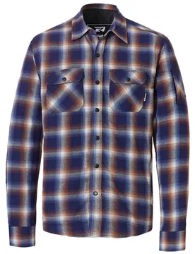 Chemise à Manches Longues Ziggy-r Checks Blue Brown M