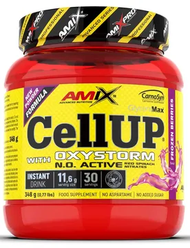 Poudre De Boisson énergisante Cellup Oxystorm Fruits Rouges 348g