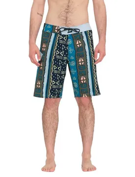 Pantaloncino Da Bagno Lido Print Mod 20´´ Ocean Teal 32