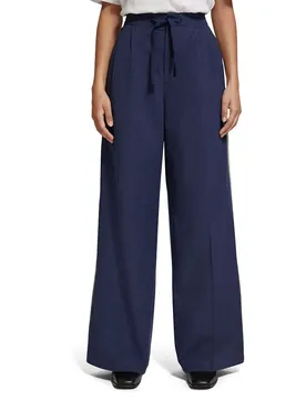 Pantalon Eleni Washed Navy Blue S