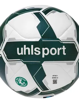 Ballon De Football Attack Addglue For The Planet White / Dark Green / Silver 5 unisex