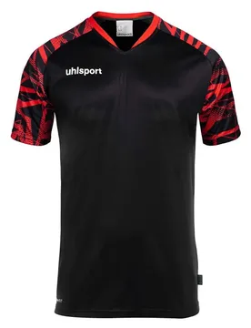 T-shirt à Manches Courtes Goal 25 Black / Red S
