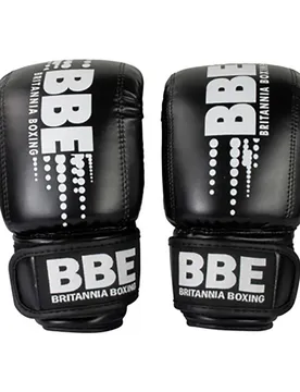 Gants De Sac De Frappe En Pvc Black / White S-M