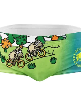 Slip De Bain Boxer Kukuxumusu Bike