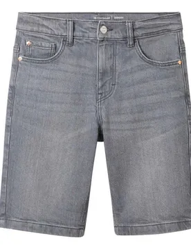 Short En Jean 1041766 Used Light Stone Grey Denim 140 cm Garçon