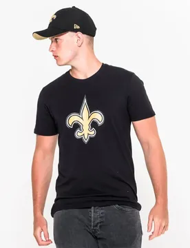 T-shirt à Manches Courtes Nfl Regular New Orleans Saints Black M