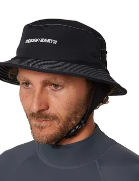 Chapeau Bob G-land Soft Peak Surf Black M Homme