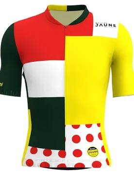 Maglia A Maniche Corte Combo Tour De France Official General Leader Print