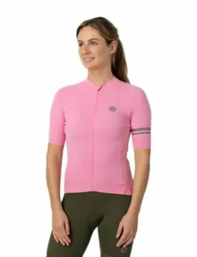 Maglia A Maniche Corte Solid Performance Kawaii Pink