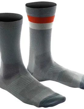 Bike Calzini Lunghi Aer Grey / Red
