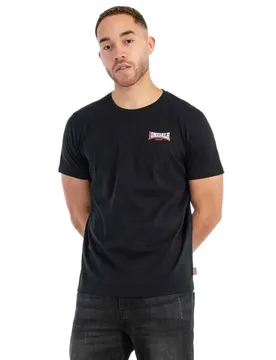 T-shirt à Manches Courtes Dale Black / White / Red XL