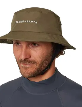 Chapeau Bingin Soft Peak Surf Olive S Homme
