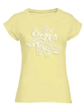 T-shirt à Manches Courtes Floral Yellow M