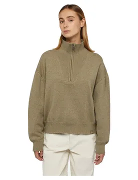 Maglione Con Mezza Zip East Helena Imperial Green XS