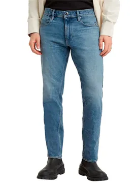 Jean Mosa Straight Fit Sun Faded Blue Donau 32