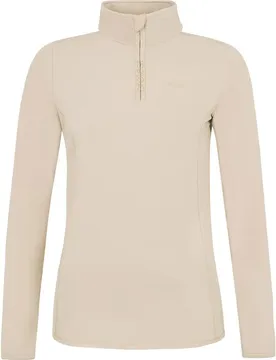 T-shirt à Manches Longues Avec Demi-zip Refabriz Bamboo Beige L