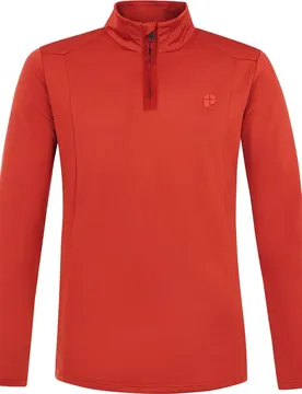 T-shirt à Manches Longues Avec Demi-zip Rewill Burnt Orange S