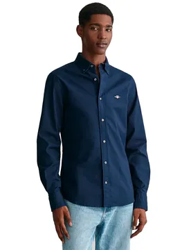 Chemise à Manches Longues 3230115 Marine S