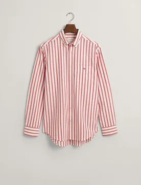 Chemise à Manches Longues 3240039 Wide Poplin Lipstick Pink M