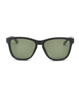 Lunettes De Soleil Polarisées Ew Stoner Black Matte / Green CAT3 Homme
