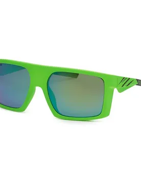 Sport Occhiali Da Sole Polarizzati Ssp009 Matt Green Smoke Multilayer Green / CAT3