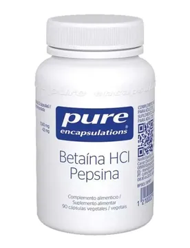 Encapsulations Capsule Betaine Hci Pepsin 90 Unità
