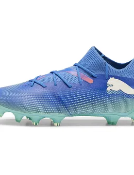 Chaussures De Football Future 7 Match Fg/ag Bluemazing / White / Electric Peppermint EU 45
