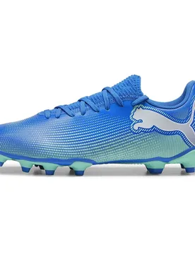 Chaussures De Football Future 7 Play Fg/ag Hyperlink Blue / Mint / White EU 46