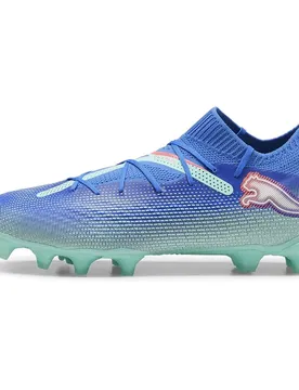 Chaussures De Football Future 7 Pro Fg/ag Bluemazing / White / Electric Peppermint EU 45