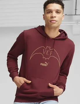 Sweat à Capuche Valencia Cf Culture Team Regal Red L Homme