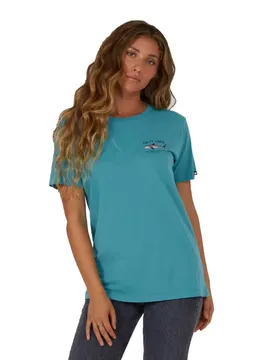 T-shirt à Manches Courtes Bruce Boyfriend Sea Green L