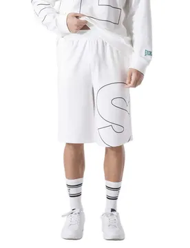 Short Felpa Str Off White S