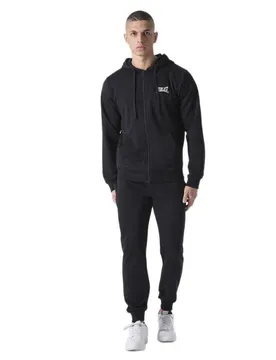 Survêtement Hooded Zip Top+pant Black M