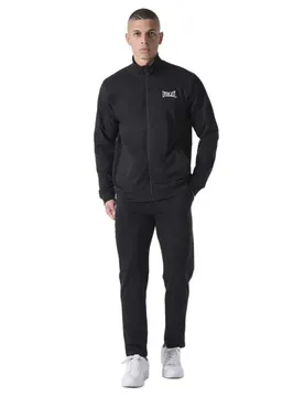 Survêtement Zipper Top+pant Black M