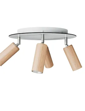 Cables Lampe à 4 Ampoules Avec Culot E14 Et Abat-jour Rond Rose-one Xxl Neutral One Size