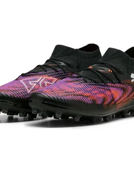 Chaussures De Football Future 8 Match Mg Black / White EU 39