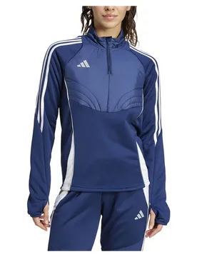 T-shirt à Manches Longues Tiro 24 Winterized Team Navy Blue 2 / White L