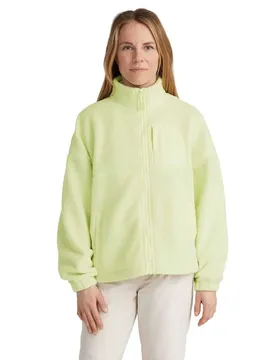 Polaire Zippée High Pile Lime Wash S