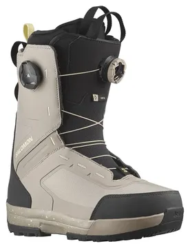 Chaussures De Snowboard Vista Dual Boa Vintage Khaki / Black / Tender Yellow 22.0