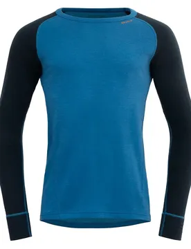 T-shirt à Manches Longues Duo Active Merino 205 Blue / Ink S