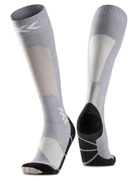 Chaussettes Ski Discover Merino Otc Seal Grey / Light Sand EU 39-41 Homme