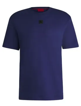 Hugo T-shirt à Manches Courtes Dalile 10231453 Dark Blue L