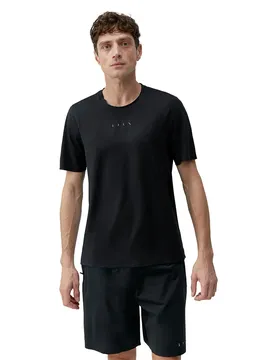 T-shirt à Manches Courtes Seo Black XL