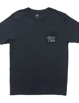 T-shirt à Manches Courtes Splice Vintage Pocket Vintage Black L
