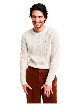 Gant Maglione 8050213 Cream XL