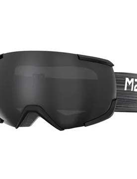 Masque De Ski 16:10+ L Black Matt Black Light HD/CAT2 Homme